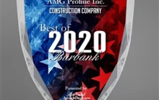 AMG Proline Best of 2020 Burbank Award
