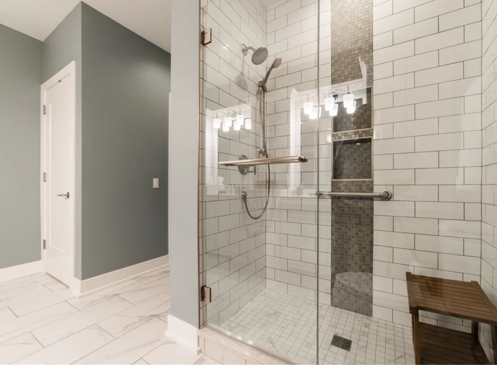 Modern bathroom remodeling in Chicago by AMG Proline