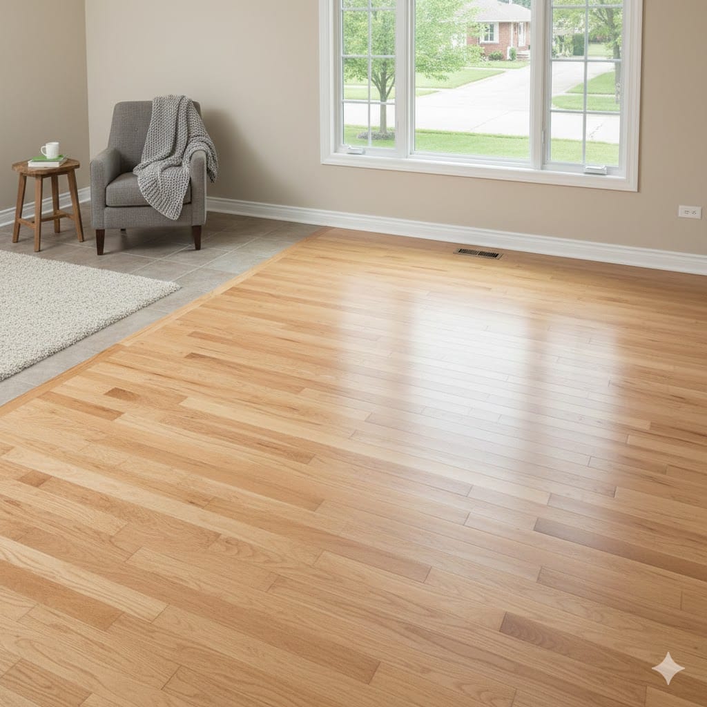 City condo living room flooring - Chicago remodeling service areas