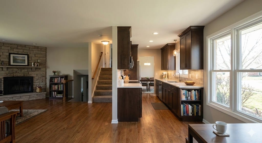 Whole home remodeling project in Chicago by AMG Proline
