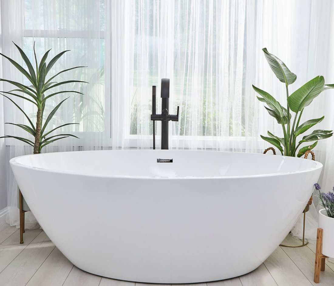 Spa-inspired bathroom remodel in Hinsdale, IL by AMG Proline